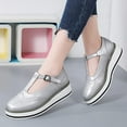 thumbnail image 2 of Women's Platform T-Strap Round Toe Oxfords Dress Pumps Mary Jane Shoes for Women, 2 of 7