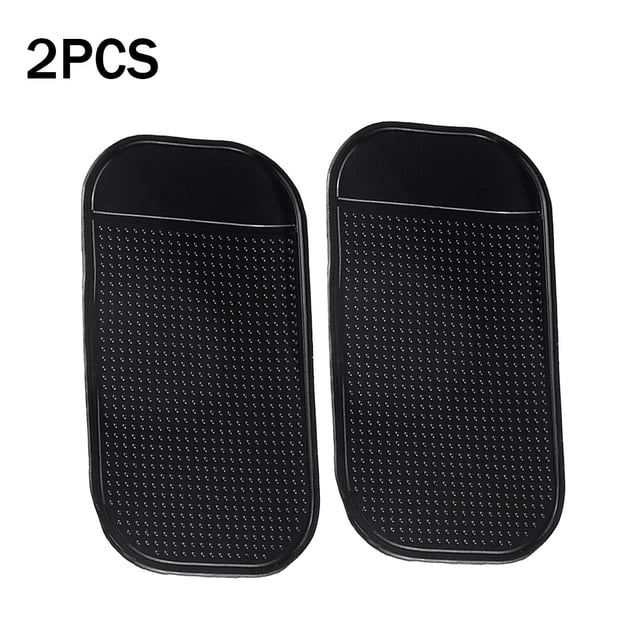 sweethay Alfombrilla antideslizante para coche, 2 uds., alfombrilla antideslizante para automóvil, alfombrilla de almacenamiento Interior Automoción decorativa y accesorios 13 x 7 cm