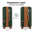 thumbnail image 3 of Joyway 3-Piece Carry-On Luggage Set with Spinner Wheels TSA Lock, Lightweight Hardshell Set, 3 of 8