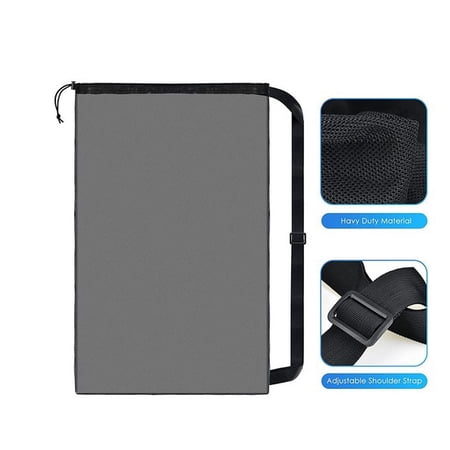 EXHUMKY Portable Drawstring Bag for Gym and Outdoor Sports Use