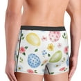 thumbnail image 4 of Kdxio Men's Boxer Briefs with Easter Egg3 Print - Comfortable and Breathable Underwear for Everyday Wear, 4 of 7