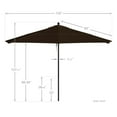 thumbnail image 5 of California Umbrella Venture 11' Bronze Market Umbrella in Bay Brown, 5 of 5