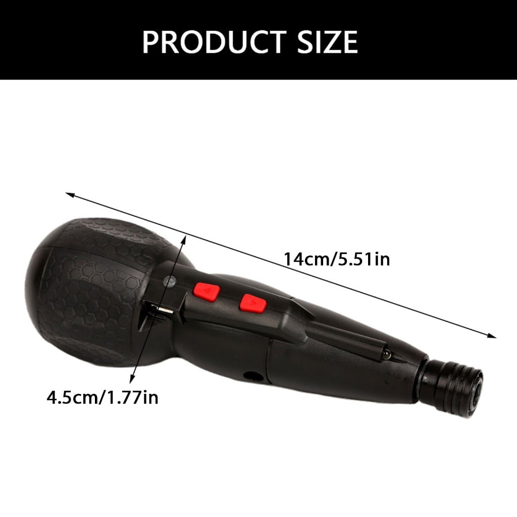 Compactly Electric Screwdriver With 900mAh Battery Reverse Function Home Use