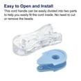 thumbnail image 4 of Uxcell Blinds Chain Handles, 2Pack 90mm Roller Shade Cord Weights for Window Parts, Blue, 4 of 6