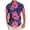 Pink#men's novelty shirts, variant on oelaio Big and Tall Hawaiian Shirt for Men Short Sleeve Tropical Printed Casual Button Down Shirts Summer Beach Floral Shirt Pink L