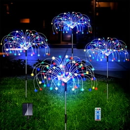 Lutabuo Phare Solaire LED Lumière Clôture De Jardin Balise Extérieure  Faisceau Rotatif Lampe 