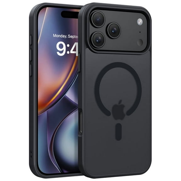 GAOBAO for iPhone 17 Pro Case 2025, Magnetic Phone Case Compatible with MagSafe Shockproof Translucent Slim Protective Cover 6.3"