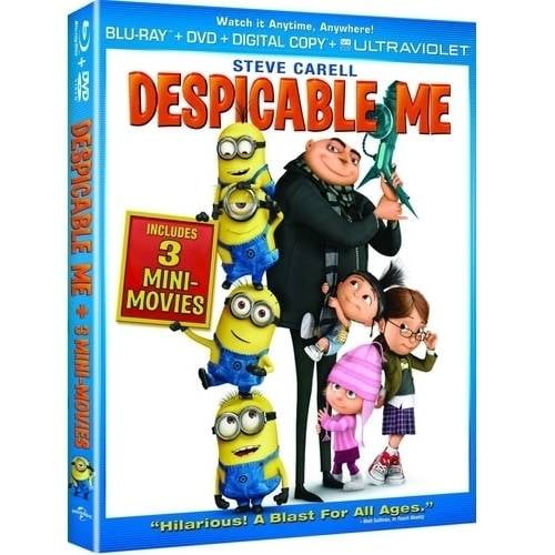 Despicable Me Blu Ray Dvd Digital Hd Movie Cash Widescreen Walmart Com Walmart Com