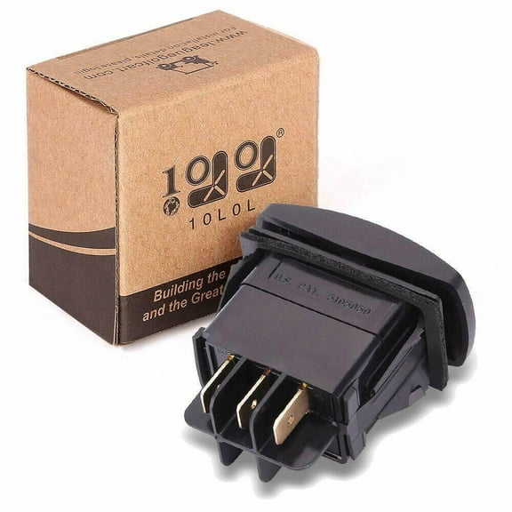 10L0L Forward Reverse FWD REV Switch for Club Car DS and Precedent 1996-up Electric Golf Cart 48 Volt, Replaces OEM# 101856001 101856002