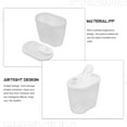 thumbnail image 4 of WASHWEPE 1Pack Airtight Sugar Container Transparent PP Simple Design Food Preservation Families, 4 of 7