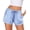 Small Blue White Plaid, variant on Ekouaer Women Pajama Shorts Comfy Lounge Bottom with Pockets Stretch Strip Sleepwear Drawstring Pj Bottoms Sleep Shorts