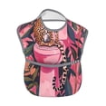thumbnail image 2 of Susaid Cheetah On Toilet Humor Art Print Bibs for Babies Toddlers Adjustable Waterproof Free Soft Durable Bibs for eating with Large Pocket Food Catcher, 2 of 8