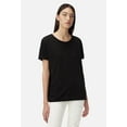 thumbnail image 2 of John Elliott Women's Relaxed Jersey Tee T-Shirt in Black (0 (X-Small), Black), 2 of 6