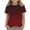 Wine, variant on CYRBOKO Girls T-Shirts, Gradient Crew Neck Short Sleeve Casual Summer Tees Pink Size 7-8 T