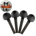thumbnail image 4 of 4 Pcs Black Wooden Violin Tuning Pegs Size 1/2, 4 of 6
