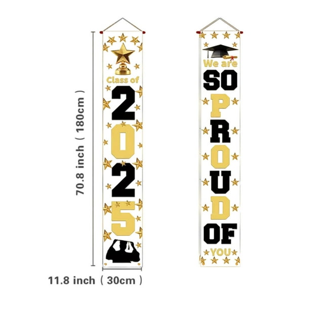 Lenago Ornament,Home Decoration Decorations Graduation 2025 Banners Door Porch Welcome Sign For Interior And Exterior Wall Decorations Graduation Classes Of 2025