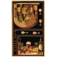 thumbnail image 2 of Safavieh Chelsea Tuscany Bordered Wool Area Rug, Black/Multi, 2'9" x 4'9", 2 of 11