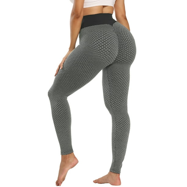 DODOING Women's Scrunched Butt Leggings High Waist Yoga Pants Tummy Control  Booty Workout Running Butt Lift Tights, Grey-White - Walmart.com