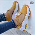 thumbnail image 1 of Tenis Mujer 2023 Otoño Nuevo Color Suela Gruesa Contraste Gamuza Hebilla Lazo Europea Y Americana Casual Solo Gao Jiahui unisex, 1 of 2