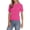 Pink, variant on Sundazz Womens Short Sleeve Tops Lightweight Cable Knit Summer Sweater Dressy Casual Shirts, XS-XL