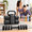Black-Set, variant on Black Set 2-in-1 Adjustable Dumbbell Set, 2.2lbs to 12.1lbs 4-Level Home Gym Weights