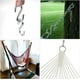thumbnail image 4 of Paquete de 4 ganchos en forma de S resistentes para colgar plantas de columpio con soporte para hamaca, máximo 500 libras, ganchos utilitarios galvanizados fuertes de 3 pulgadas de largo y 5, 4 of 5