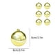 thumbnail image 3 of Bolas Colgantes Navideñas Doradas, Adornos de Plástico Irrompibles, Decoración Festiva para Fiestas, Fáciles de Colgar, Diseño Brillante, Decoración para Bodas y Festividades, Juego de 6 Piezas, Tama, 3 of 7