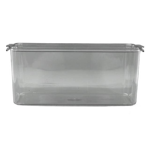 LAFGUR Food Cabinet, Plastic Storage Box Portable Clear For Refrigerator For Pantry For Kitchen