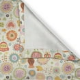 thumbnail image 4 of Ambesonne Retro Window Valance, Flowers Singing Birds, 54" X 12", Multicolor, 4 of 5