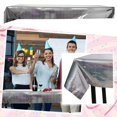 thumbnail image 1 of Foil Wavy Striped Tablecloth Party Holiday Tablecloth Tabletop Decoration Cloth, 1 of 9