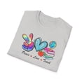 thumbnail image 2 of Peace Love Teach T-shirt, Teacher Appreciation Gift, Teachers Shirt, 2 of 2
