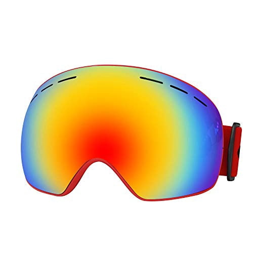 spherical snow goggles