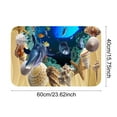 thumbnail image 3 of Door Mat Anti Slip Bath Floor Mat Throw Rugs Waterproof Mat Cute Decoration Rug Friendly Outdoor Rug Aesthetic Room Decor Mat Entrance Floor Mat 23.62x15.75 Inch (1Pcs), 3 of 6