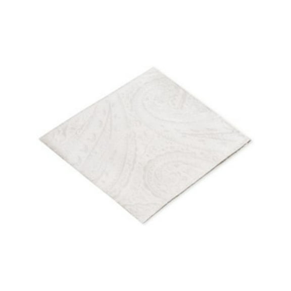 RYAN SEACREST Mens Beige Paisley Pocket Square