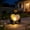 Black Bear, variant on Garden Statue Turtle Green Solar LED Succulent Outdoor Decor