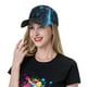 thumbnail image 5 of Balery Cool Blue Light Wolf Gorra de béisbol de tamaño ajustable para correr, entrenar y actividades al aire libre. Gorra de papá para todas las estaciones., 5 of 6