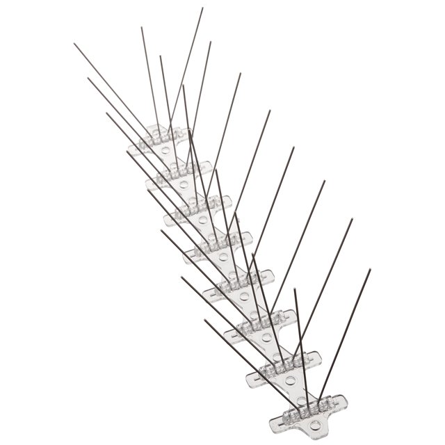 Bird Spikes Bird B Gone - Caja de acero inoxidable (1,8 m)