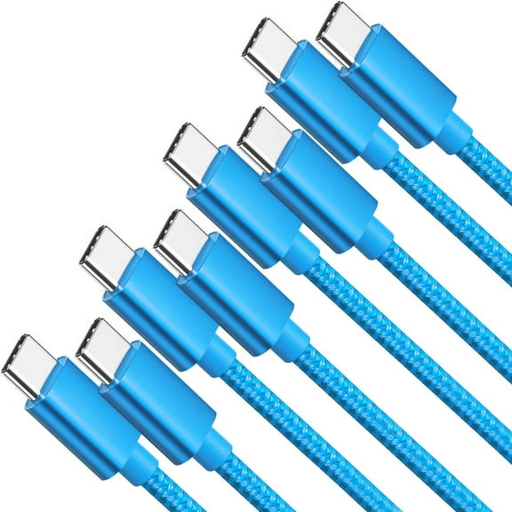 4 Pack USB C Fast Charging Cable 6FT For iPhone 16 15/16 15 Pro/16 15 Pro max/16 15 Plus,USB C to USB C Car Carplay Cord compatible Samsung Galaxy S25 S24, iPad Pro 12.9/11,Air 5th/4th Gen