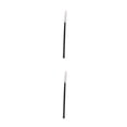 thumbnail image 4 of Seitruly 50 piezas cepillo de limpieza de pestañas aplicador de rímel suministros para el cuidado de los ojos accesorios cosméticos para extensiones Brus blanco varilla negra 2piezas Seitruly  CBP366426, 4 of 5