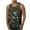 Black, variant on New Men's Casual Plus Size Print Tank Top Sports Sleeveless Round Neck T-shirt Pullover Blouses