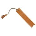 thumbnail image 2 of Leather Bookmark Leather Page Marker Blank DIY Bookmark Book Lovers Readers Writers Accessory, 2 of 9