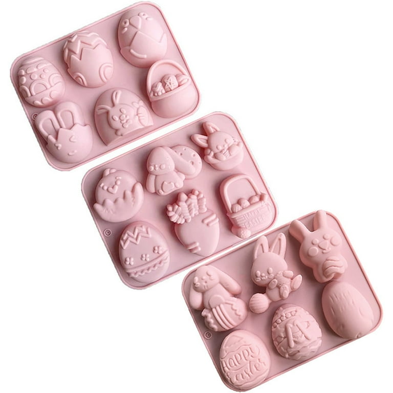 WOXINDA Wax Melts Molds Silicone Washable Silicone Cake Cake Candy  Chocolate Decorating Tray DIY Craft Project 