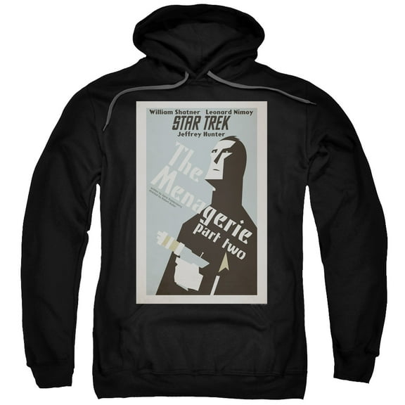 Star Trek Tos Episode 12 Adult Pullover Hoodie Sweatshirt Black