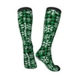 thumbnail image 4 of Balery Christmas Pattern At Buffalo Plaid Fun Novelty Socks Men'S Women'S Crew Socks Funny Crazy Novelty Socks Quirky And Cool Socks, 4 of 9