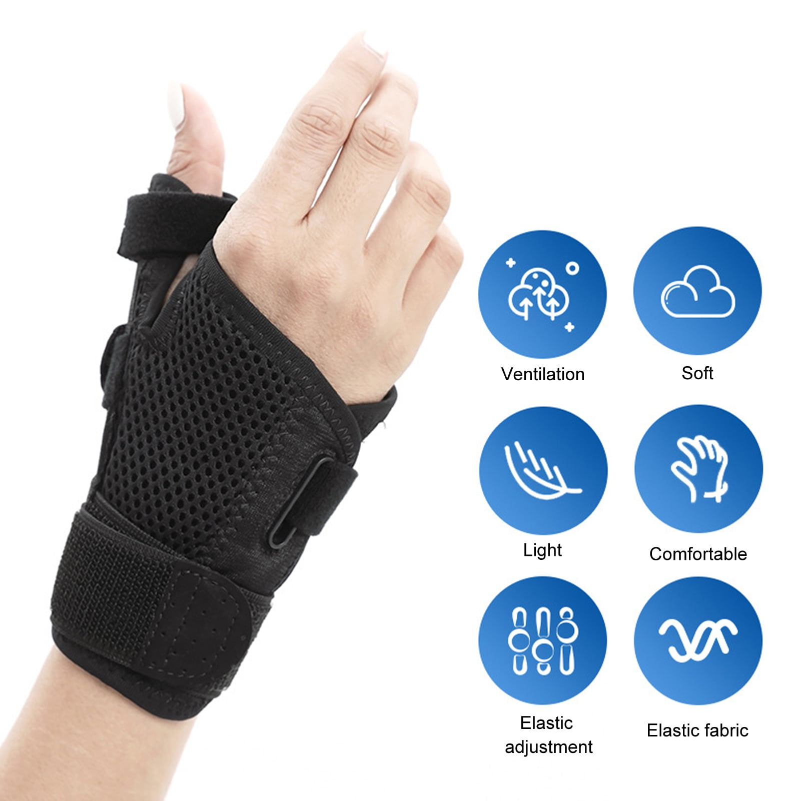 Thumb Wrist Stabilizer & Wrist Brace, Universal Wrist Splint and Thumb ...