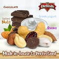 thumbnail image 5 of Deluxe Trail Mix with Greek Yogurt, Chocolate, Fruit and Nuts by Its Delish, 1 LB Bag  Healthy Mix of Greek Yogurt Coated Raisins & Dark Chocolate Chips, Sweet & Salty Snack  Kosher Dairy, 5 of 7