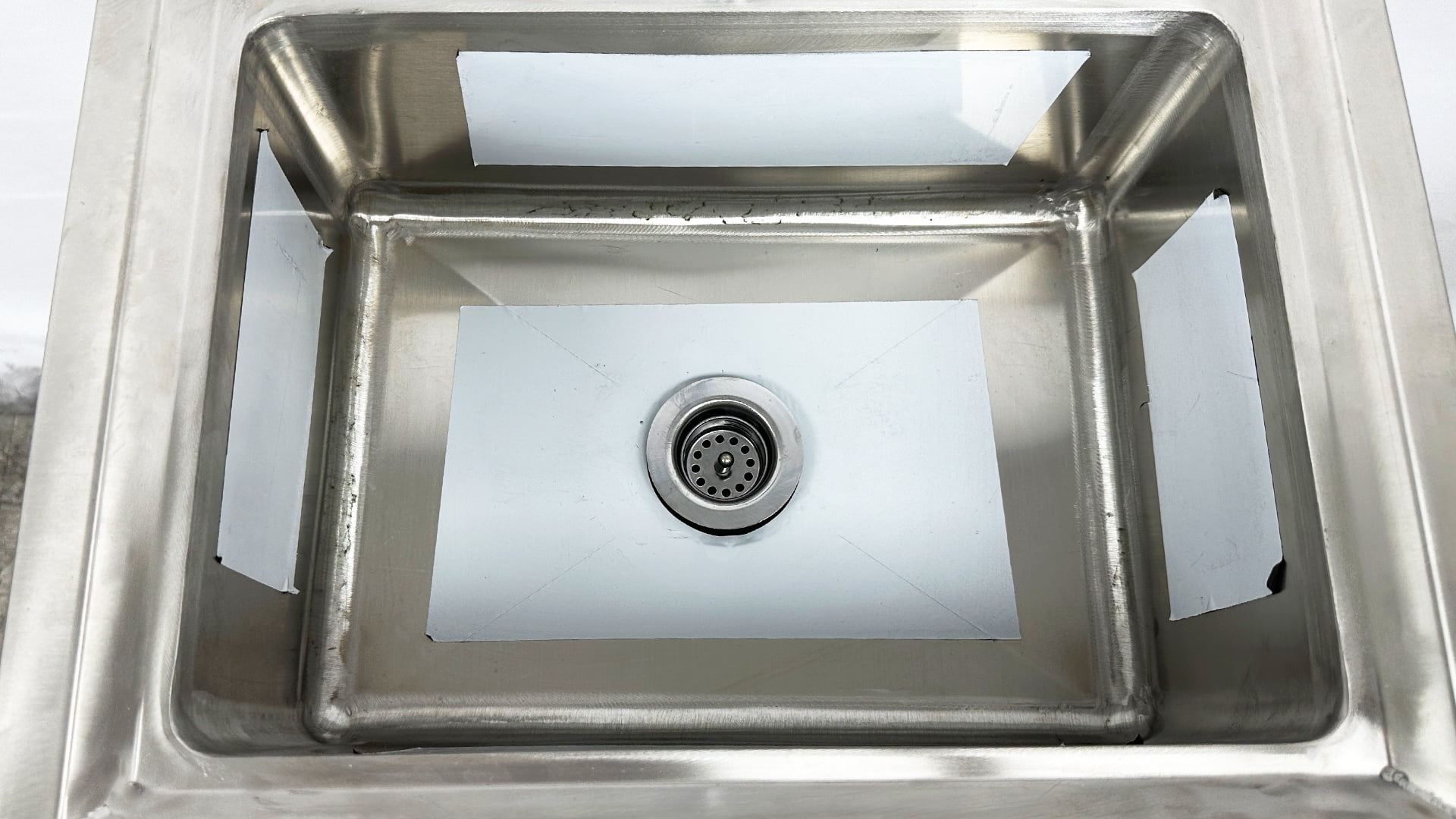 NSF 18''x17''x36'' 304 Stainless Steel Single Bowl Kitchen Sink with Faucet, Utility Sink for Outdoor, Bathroom, or Restaurant Use