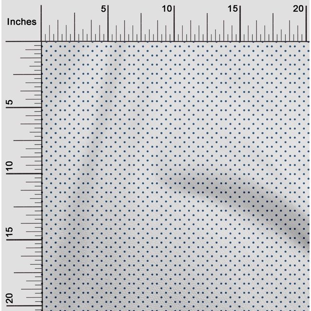 oneOone Cotton Flex Fabric Polka Dots Print Fabric BTY 40 Inch Wide