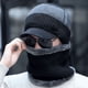 thumbnail image 5 of Gorro de invierno para hombre, cálido gorro de lana para jóvenes, gorro de algodón para hombres de mediana edad y mayores, gorro de punto para hombre de moda de invierno, 5 of 6