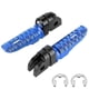 thumbnail image 1 of Paire de repose-pieds avant gauche et droit pour moto Yamaha MT-03, MT-25, MT-07, MT-09, R3, XJ6, bleu, 1 of 4